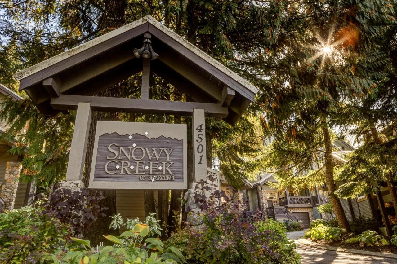 Вилла Snowy Creek 14 Уистлер Экстерьер фото